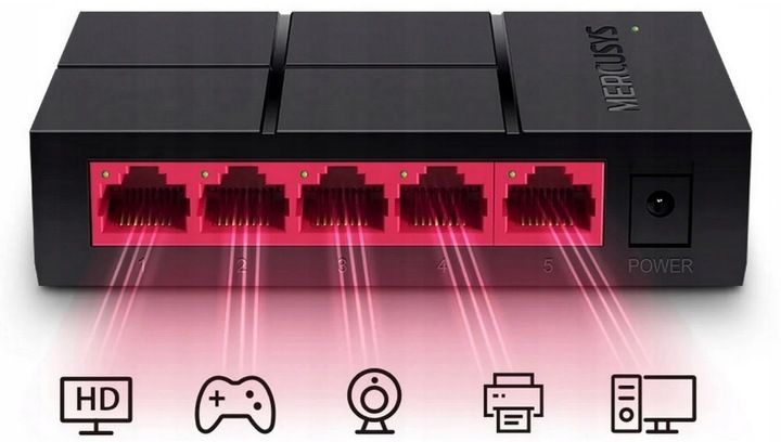 Switch MERCUSYS MS105G zdjęcie 5