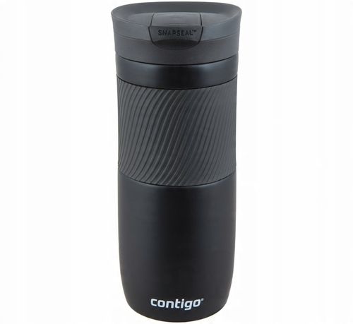 KUBEK TERMICZNY CONTIGO BYRON 470ML CZARNY - BLOKADA POKRYWY - BEZ BPA na Arena.pl
