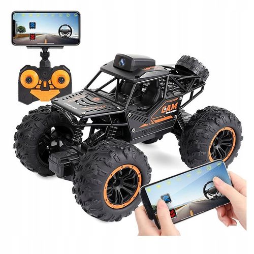 SAMOCHÓD ZDALNIE STEROWANY TERENOWY Z KAMERĄ WIFI AUTO NA PILOT +AKUMULATOR na Arena.pl