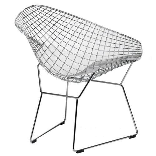 Krzesło HarryArm biała poduszka na Arena.pl