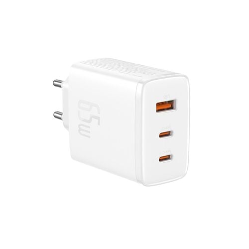 ładowarka sieciowa gan cube pro 65w 2x usb-c usb-a biała na Arena.pl