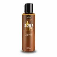 sensuva sizzle lips salted caramel żel rozgrzewający jadalny 125ml