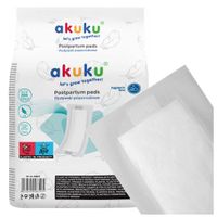 AKUKU Podpaski poporodowe duże chłonne podkłady po porodzie 10 sztuk