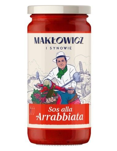 Makłowicz i Synowie Sos arrabbiata 400 g na Arena.pl