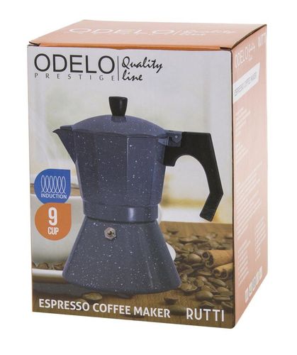 Kawiarka zaparzacz do kawy espresso RUTTI na 9 filiżanek 450 ml na Arena.pl