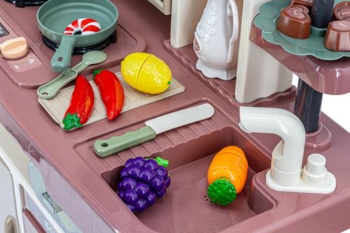 Kuchenka dla Dzieci Kuchnia Zabawkowa MAŁY KUCHARZ Dźwięk PARA Światło LED na Arena.pl