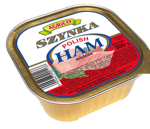 AGRICO 300G SZYNKA EXPORTOWA POLISH HAM zdjęcie 1