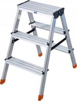 DRABINA DWUSTRONNA ALUMINOWA 2X3 STOPNIE 150KG DOPPLO MONTO KRAUSE