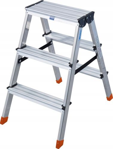 DRABINA DWUSTRONNA ALUMINOWA 2X3 STOPNIE 150KG DOPPLO MONTO KRAUSE na Arena.pl