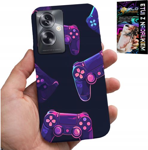 ETUI DO OPPO A79 5G - CASE DLA GRACZA, WZORY Z GIER + FOLIA na Arena.pl