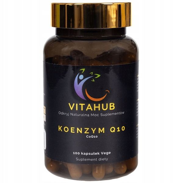 VitaHub Koenzym Q10 100mg 100 vkaps. zdjęcie 1