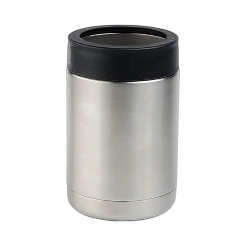 Cooler do puszki 360 ml do sublimacji - srebrny zdjęcie 1
