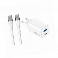 Szybka ładowarka GaN 45W 2 wejścia USB i USB-C z kablem do Xiaomi 15 5G