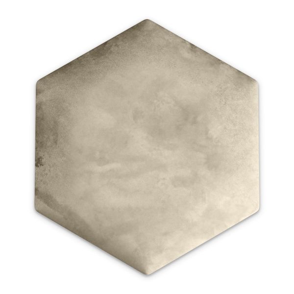 PANELE TAPICEROWANE PLASTER MIODU Heksagon KREMOWY 35cm x 40cm zdjęcie 2