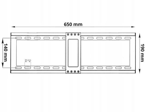 UCHWYT DO TELEWIZORA SLIM UNIWERSALNY 32-85 CALI SOLIDNY REGULOWANY na Arena.pl