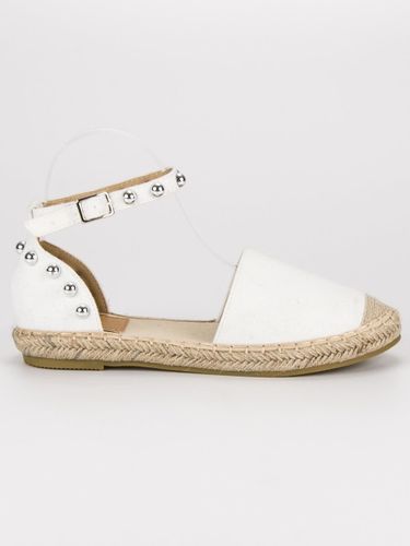 BIAŁE ESPADRYLE Rozmiar - 39 na Arena.pl