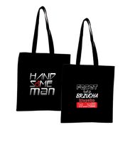 Eko Torba z nadrukiem napis FACET BEZ BRZUCHA