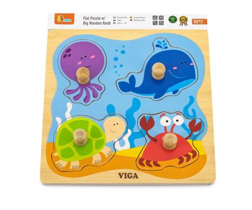 Viga 50132 Puzzle z uchwytami - Ocean na Arena.pl