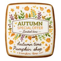 CIASTKO LUKROWANE  AUTUMN  SPECIAL ROZ.XL PION JESIEŃ RĘCZNIE ROBIONE