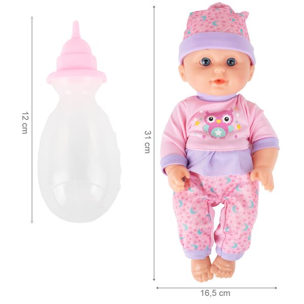 Lalka Bobas 31cm Interaktywna Pije Siusia Gaworzy zdjęcie 2