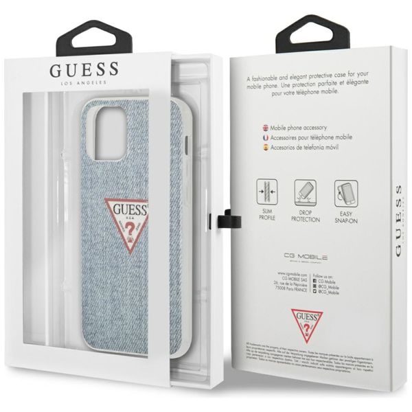 Etui Guess do iPhone 12 Pro Max, Niebieski zdjęcie 8