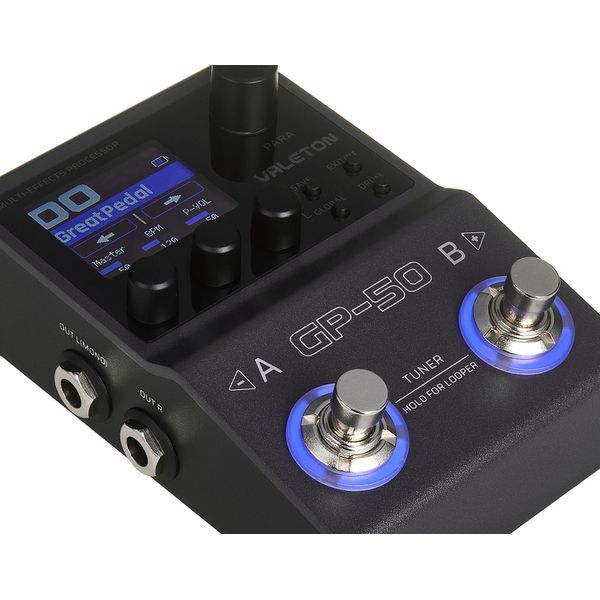 Multiefekt Gitarowy Procesor IR Loader Bluetooth Akumulator Valeton GP-50 zdjęcie 8