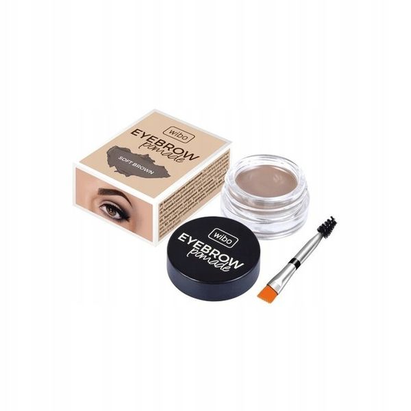 WIBO Pomada do brwi EYEBROW POMADE SOFT BROWN 1 zdjęcie 1