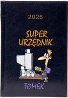 Kalendarz A5 2026 tygodniowy KSIĄŻKOWY PLANER DLA URZĘDNIKA twój napis IMIĘ