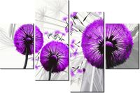 140CM 70 OBRAZ DMUCHAWCE FIOLECIE ŚCIENNY