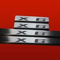 Listwa progowa BMW X6 E71 Stal nierdzewna 304 mat 4szt