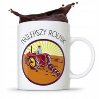 Dla Rolnika Kubek Na Prezent Najlepszy Rolnik Z Nadrukiem Ze Zdjęciem