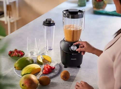 Blender kielichowy Philips HR2191/01 3000 Series 600 W czarny na Arena.pl