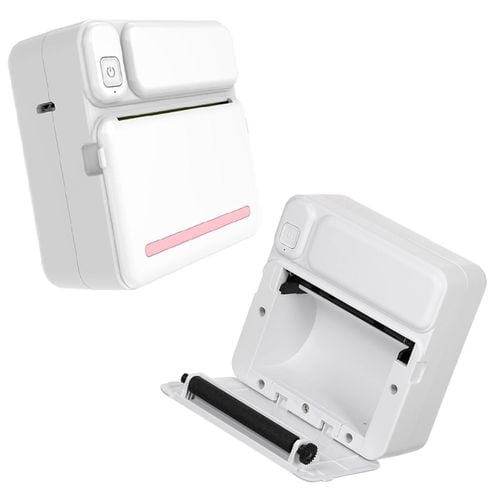 MINI DRUKARKA TERMICZNA PRZENOŚNA ZDJĘĆ NOTATEK ETYKIET + ROLKI GRATIS na Arena.pl