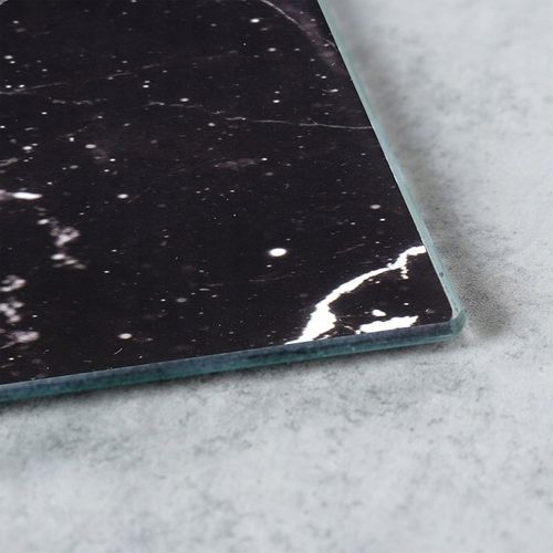 Deska KUCHENNA do krojenia szklana antypoślizgowa CZARNY MARMUR 30x40 cm na Arena.pl