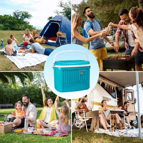 DUŻA LODÓWKA TURYSTYCZNA 42L na WKŁADY MROŻĄCE do AUTA kemping PODRÓŻY na Arena.pl