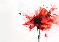 Plakat 55x40cm Płynna Akwarela