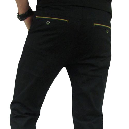 CZARNY LANDERS CHINOS pas 96cm 36 -824B na Arena.pl