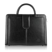 czarna teczka aktówka damska paolo peruzzi bergamo 168by-bl