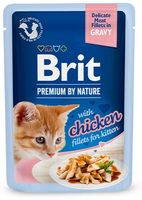 Brit Premium Cat Kitten Fillets with Chicken saszetka 85g