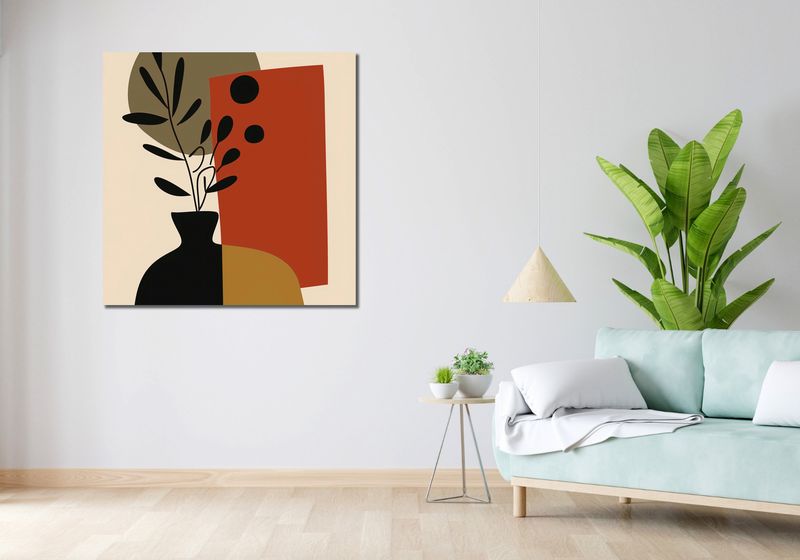 Obraz 100x100cm Dynamika Kompozycji zdjęcie 2