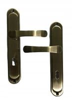 KLAMKA długi szyld drzwiowy SYDNEY PATYNA 72mm K