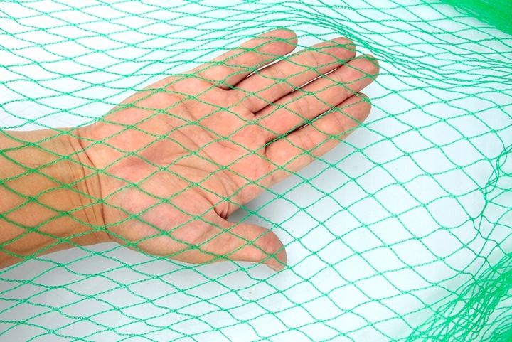 SIATKA OCHRONNA PRZECIW PTAKOM SZPAKOM ochrona truskawek drzew 20g 5x7,5m zdjęcie 8