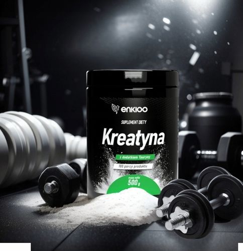 KREATYNA Monohydrat z dodatkiem TAURYNY 500g + Shaker na Arena.pl