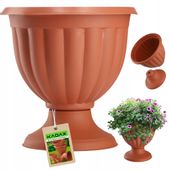 KADAX Doniczka Donica Gazon Kwietnik 34cm Terakota