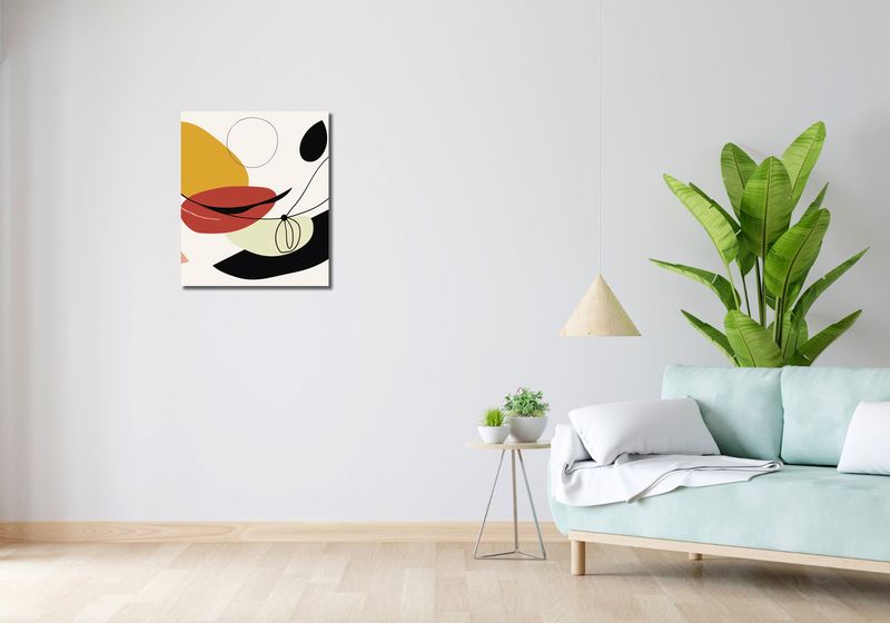 Obraz 50x60cm Geometryczna Krzywizna zdjęcie 2