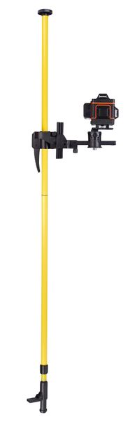Tyczka Teleskopowa Heckermann Do Poziomicy Laserowej - 3,4M Żółta zdjęcie 12