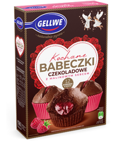GELLWE BABECZKI CZEKOLADOWE Z MALINĄ 311G