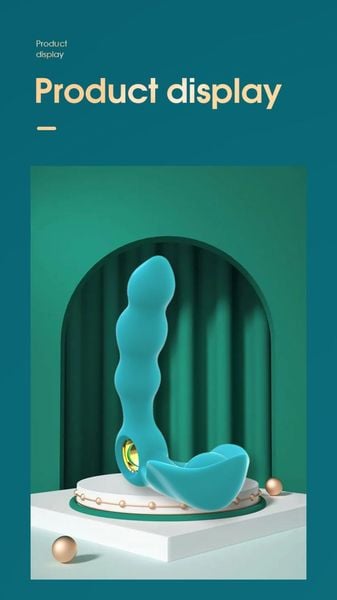 Stymulator-Angelo Male Prostate Triple Stimulation (blue) zdjęcie 14