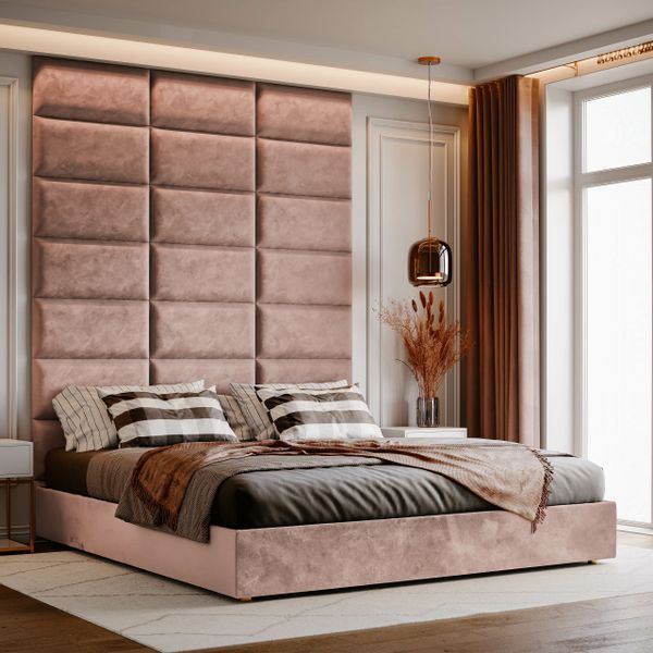 PANELE ŚCIENNE TAPICEROWANE 70cm x 30cm MAGIC VELVET 2269 zdjęcie 5