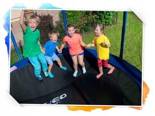 TRAMPOLINA OGRODOWA 252cm 8ft NEOSPORT model 2024 na Arena.pl